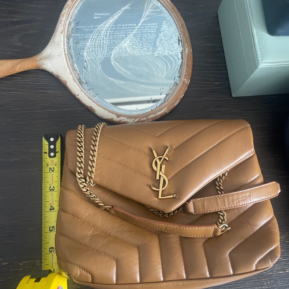 Saint Laurent Quilted Leather Shoulder Bag - Picture 6 of 12
